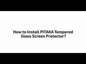 How to Perfectly Install the PITAKA Tempered Glass Screen Protector Without Bubbles