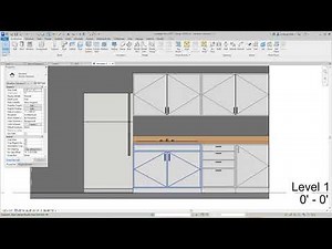 Revit 2023 Commercial project Casework