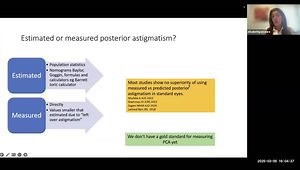 ESCRS Winter Meeting 2025 Insights: Calculation of Toric IOLs
