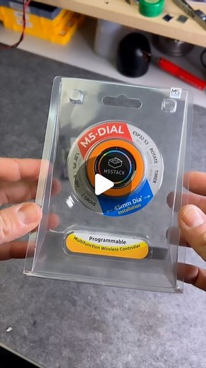 makermoekoe on Instagram: "Got some new cool stuff from @m5stack 🤩 M5Dial is a rotary encoder thingy with a 1.28“ display in the middle and the Cardputer is a tiny little computer with a fully functional keyboard 👌🏻 Both running on an ESP32-S3 🥳 Excited to play with them! #m5stack #m5dial #cardputer #esp32s3 #esp32 #iot"