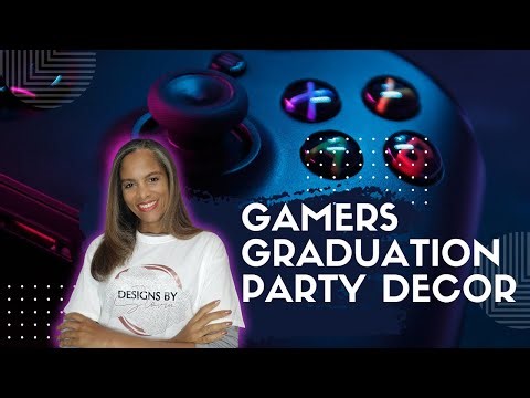 Video Game Theme Graduation Party! Mission Accomplished!