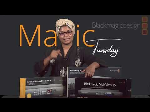 BLACKMAGIC SMART VIDEO HUB CLEANSWITCH| MULTIVIEW 16| DUPLICATOR