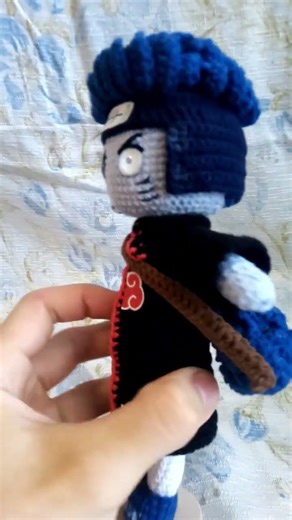 Kisame Hoshigaki crochet figure
