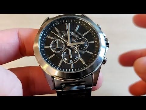Armani Exchange watch review Drexler AX2600