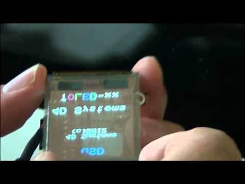 4D Systems - 2.0'' Transparent OLED display