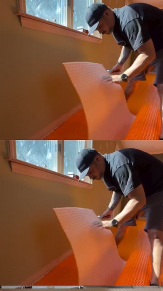 Watch How Easy Installing Ditra XL Really Is