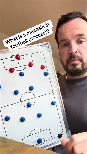 What is a mezzala in football (soccer)?