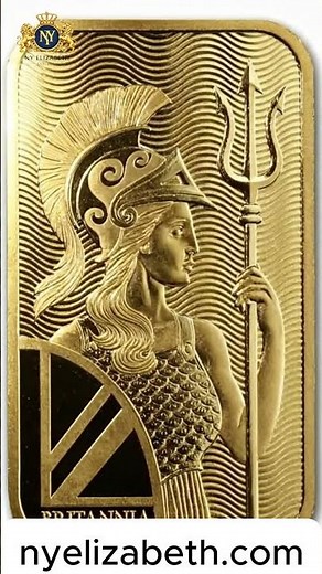 50 gram Gold Bar - The Royal Mint Britannia