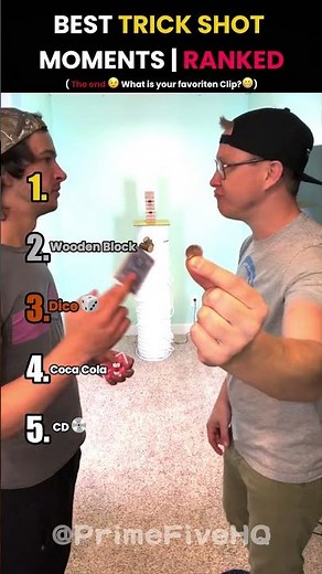 Best Trick Shot Moments | Ranked 🎯🔥 #shorts