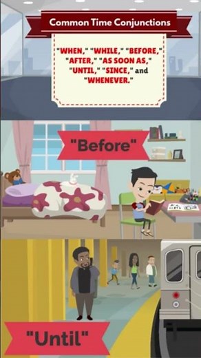 Time conjunctions🕐