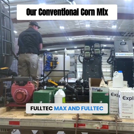 Spraying conventional corn? Kelly Garrett shares how they keep complex mixes safe and effective while cutting down on trips to the field! #FarmingTips #WeedControl #ConventionalCorn #SprayMix #CropSafety #XtremeAg #FarmEfficient | XtremeAg.farm