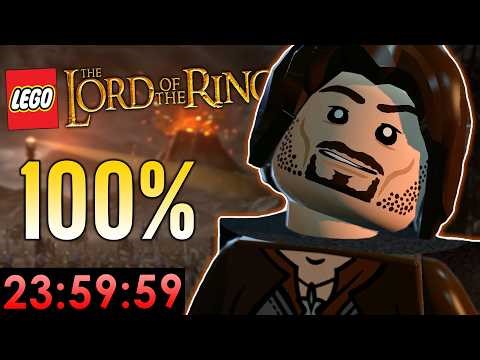 I Gave Myself 24 Hours to 100% Lego Lord of the Rings