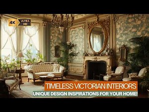 Timeless Victorian Interiors: Unique Design Inspirations for Your Home!
