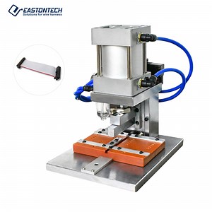 [Hot Item] Eastontech 4-64p IDC Flat Ribbon Cable Connector Crimping Machine FFC Wire Pneumatic Press Automatic Stamping Machine