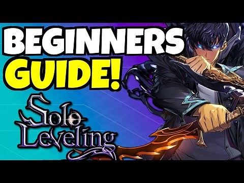 Solo Leveling: Arise BEGINNERS GUIDE!!!