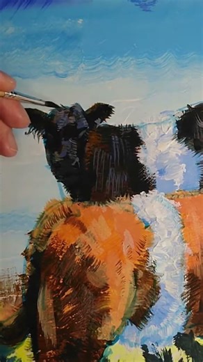 Belted galloway painting part 39