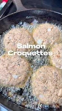 Southern Salmon Croquettes | Just Like Grandma Made! 🤤 #inthekitchenwithstacey #salmon #fypシ゚viral