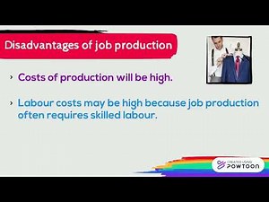 Lesson 2 - Job and batch production