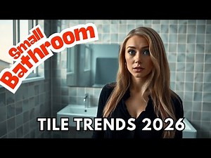 Small Bathroom Tiles 2026 – Best Tile Designs, Patterns & Color Trends for Modern Compact Bathrooms