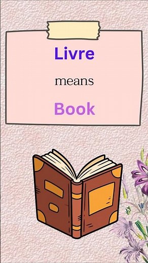 French Word of the Day: LIVRE | Meaning, Pronunciation & Example #frenchforbeginners