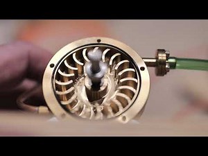 Modellversuch zum Wärmekraftwerk