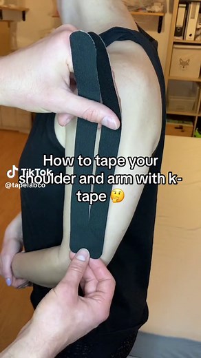 How to Tape Your Shoulder and Arm with K‑Tape Step by Step