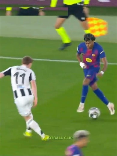 Lamine Yamal vs new castle 💀 #football #footballperformance #dribbblers