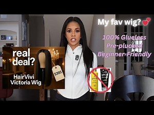 HairVivi Victoria Wig Review | 100% REAL Human Hair, Glueless & Straight (Is It Worth It?)
