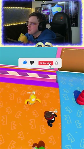 Fall Guys Roll Call RANKED W #fallguys #livegaming #shorts