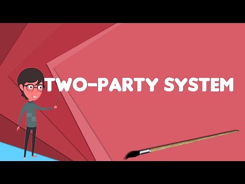 What is Two-party system?, Explain Two-party system, Define Two-party system