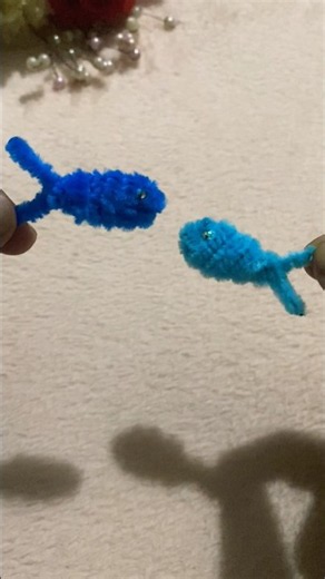 DIY fish | pipe cleaner crafts # #diy #tutorial #craft #art #handmade #pipecleaner #fish