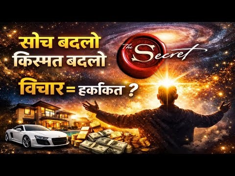 विश्व का सबसे बड़ा SECRET रहस्य | The Secret Audiobook By Rhonda Byrne in Hindi | 