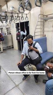 Person whos office is far from home #comedyshorts #funnyvideo #funnyshorts