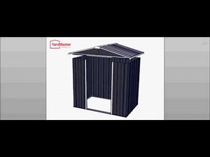 Video Assembly: Yardmaster Castleton 6x5 AEYZ Metal Shed