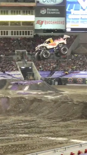 Zombie Monster Truck HUGE JUMP! #monsterjam #monstertruck #monstertrucks #sendit #stunts #motorsport