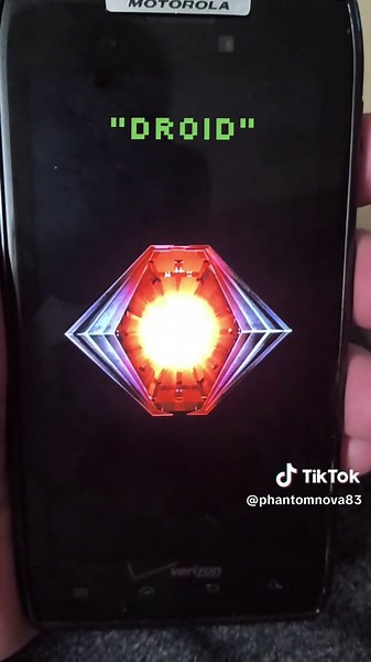 Original Motorola Droid Razr Startup Animation