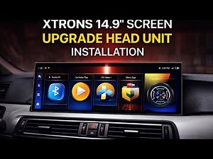 XTRONS 14.9" Screen Upgrade Head Unit Installation BMW F10 M5