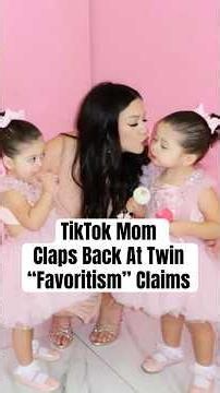 TikTok Mom Claps Back At Twin “Favoritism” Claims #shorts #AndreaArzola #TikTokMom