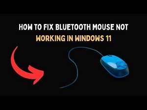 How to Fix Bluetooth Mouse Not Working in Windows 11