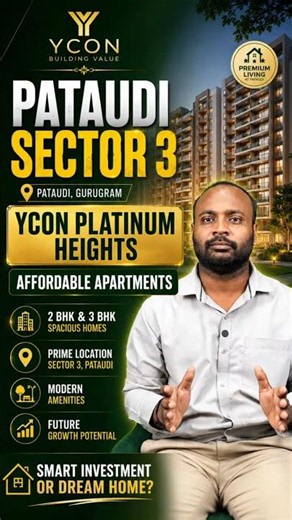 YCON Platinum Heights Pataudi Now LIVE | TCP Haryana Affordable Housing Update