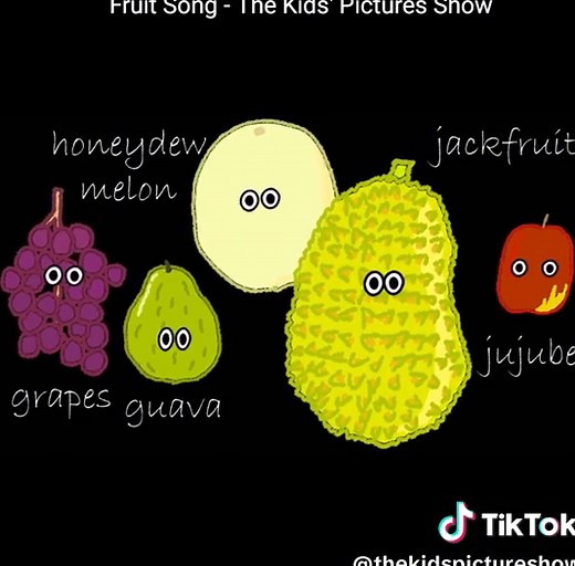 Kids' Fruit Song Educational Video