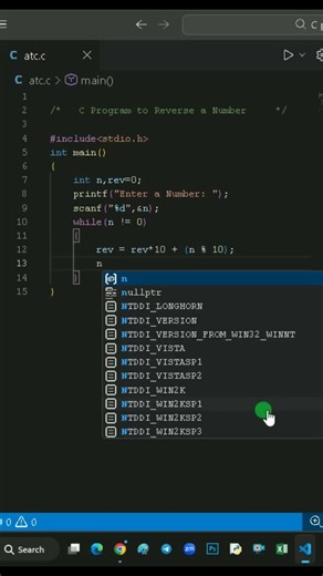 C Program to Reverse a Number | Amresh TechCode