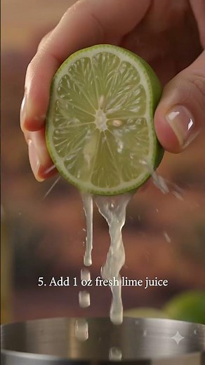 How to Make a Perfect Classic Margarita 🍹🍋‍🟩 #Margarita #Tequila #Shorts