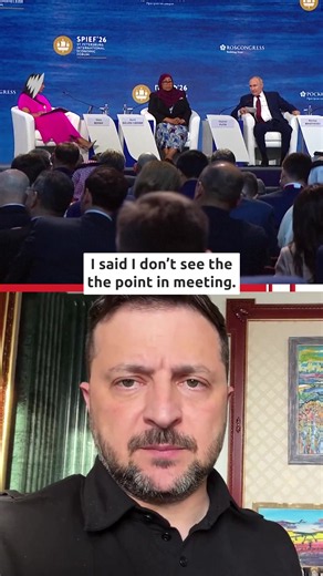 Putin Rejects Zelenskyy Meeting — Says Talks Fruitless Until Solution Found