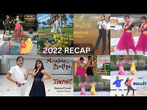 2022 Recap Tamil dance covers | Nainika & Thanaya
