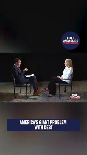 1.2K views · 39 reactions | America’s biggest economic problem could be out of control debt. Watch Full Measure Sunday: https://t.co/0ZRDx6vZaK | Full Measure with Sharyl Attkisson | Facebook