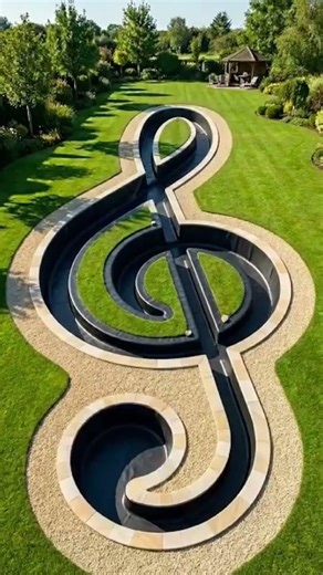 Building the Ultimate Treble Clef Koi Sanctuary! #KoiPond #Landscaping #GardenDesign #waterfeatures