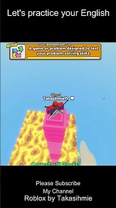 Let's learn English Spelling while playing Roblox Part-13 #roblox #learnenglish