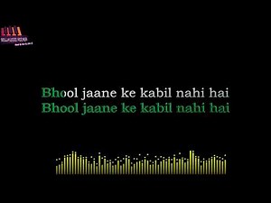Bewafa tera masoom chehra karaoke|jubin nautiyal|Original Track