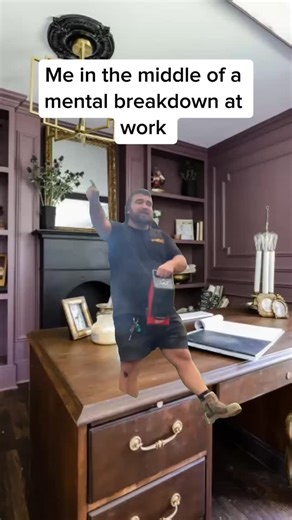 therapy goat on Instagram: "Ever hit that moment at work where your brain goes, “Nope, we’re done!” and suddenly crying in the supply closet feels like a strategic career move? 😅 Mental breakdowns at work are basically your nervous system screaming for a timeout while HR pretends not to notice. Here’s the thing—these breakdowns aren’t a weakness, they’re an alarm. Your body is saying, “This is too much, handle with snacks, naps, and maybe therapy.” Pro tips: micro-breathing, grounding technique